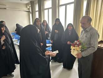 تقدیر ریاست دانشکده از اساتید به مناسبت روز معلم