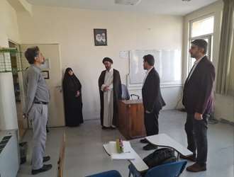 بازدید معاونان دانشگاه از دانشکده علوم قرآنی تهران